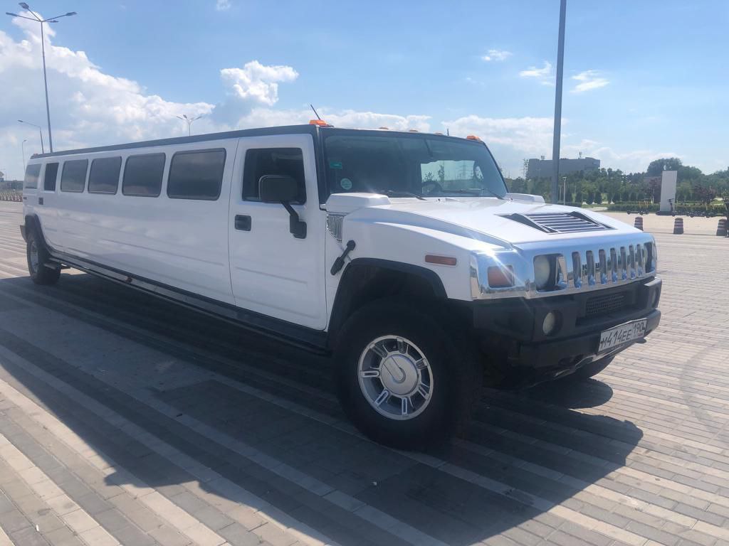 Hummer H2 White